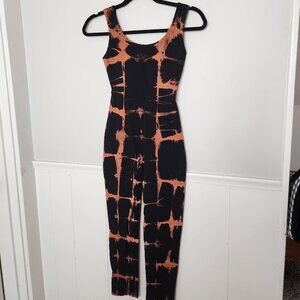 OF EARTH & SALT Soleil Catsuit || Shibori Squares || Embers